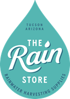 Logo for The Rain Store.